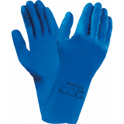 Rękawice ochronne Alphatec lateksowe (niebieskie)