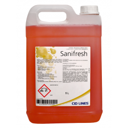 Odkamieniacz odtłuszczacz płynny preparat Sanifresh 5l